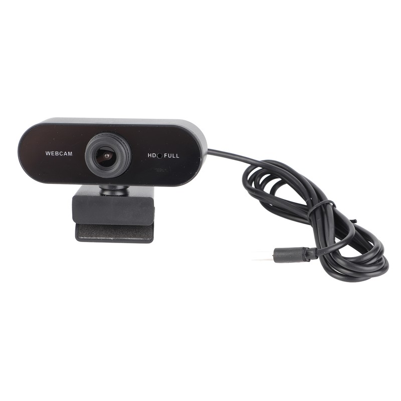 Webcam USB Camera Builtin Microphone Computer Accessory for Live Broadcast