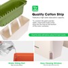 VIVOSUN Self-Watering Planters, 4-Pack 10.5 Inch Compact Rectangular Window Herb