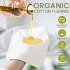 Reusable Wool and Cotton Flannel for Castor Oil Packs -