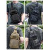 Ousawig Tactical Sling Bag Molle Sling Backpack Chest Shoulder Bag