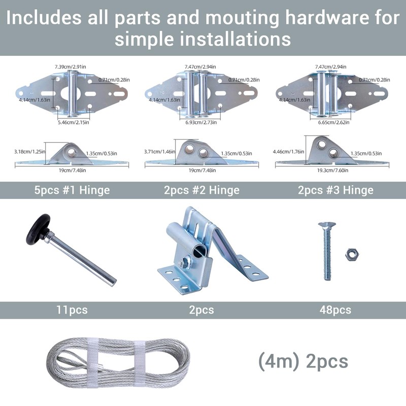 HOME MASTER HARDWARE Garage Door Hinge & Roller Tune Up