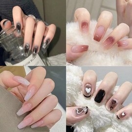 Easy-to-attach self-nail tip 1P art artificial fake nail - LM-005 / 간편 붙이는 셀프 네일팁 1P 아트 인조 가짜 손톱 - LM-005