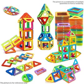 Random Color Tiles Building Blocks, Creative Constructor Set Toys, Educational Learning Toys, Building Toys for Boys, Sensory Toys for Kids, Fidget Toys, Baby Toys:_Random Color_84pcs