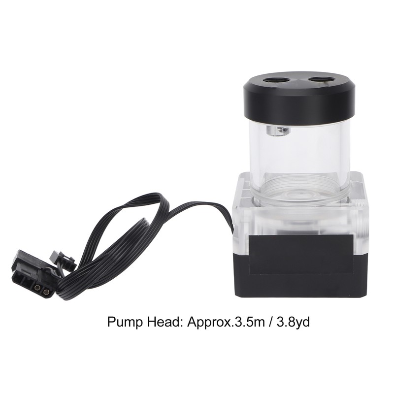 Water Cooling Pump Tank 550L/H 10W 12V Water Pump Tank