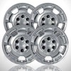 4-Pack of 17' Chrome Wheel Skins fit for Silverado 1500