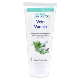 Herbal Skin Doctor Vein Vanish Reduces The Appearance of Spider Veins Broken Capillaries and Bruising Cream 100ml