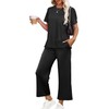 OFEEFAN Lounge Sets for Women 2 Piece Summer Outfits Fashion