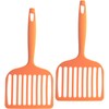 Nagao Tsubamesanjo Okonomiyaki Spatula, Large, 66 Nylon, Orange, Made in