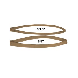 Resco Professional Cordo-Hyde Snap Lead, 3/8-Inch Wide x 42-Inch Long, Wheat