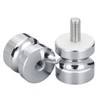 Aluminum alloy Shower Door Pair Handle Knob,Groove Shower Door Handle