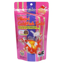 Hikari Gold Baby Floating Pellets for Koi and Pond Fish for Pets, 3.5-Ounce