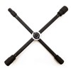 RockTrix 14" 4-Way Adjustable Sliding Cross Lug Wrench for Tire