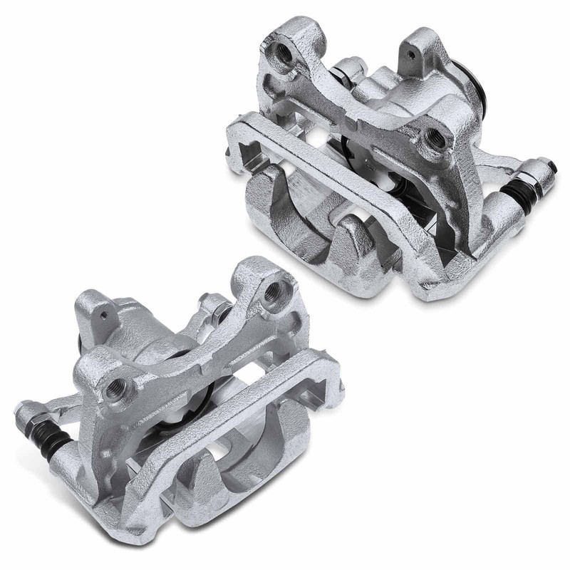 A-Premium Disc Brake Caliper Assembly with Bracket Compatible with Select
