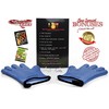 KITCHEN PERFECTION Silicone Smoker Oven Gloves -Extreme Heat Resistant BBQ