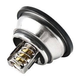 WMPHE Coolant Thermostat Replacement for 21412639 21613426, Compatible with Volvo VNL VN D13 Truck 2011-2022 with O Ring Seal - 180 F