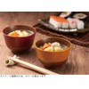 Cano 74529 Japanese Traditional Color Lacquer Soup Wan, 11.2 fl