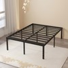 Maenizi California King Bed Frames, 20 Inch Heavy Duty Metal