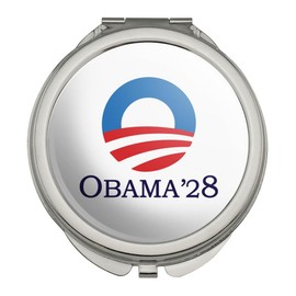 GRAPHICS & MORE Obama 2028 Circle Compact Travel Purse Handbag Makeup Mirror