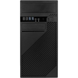 In Win EFS712 Micro ATX Mini Tower Computer Case with 450W PSU, Tool-Free Design, 5.25" Drive Bay x 1, 3.5" Drive Bay x 1, USB 3.0 x 2 + USB 2.0 x 2 Front Ports, HD Audio