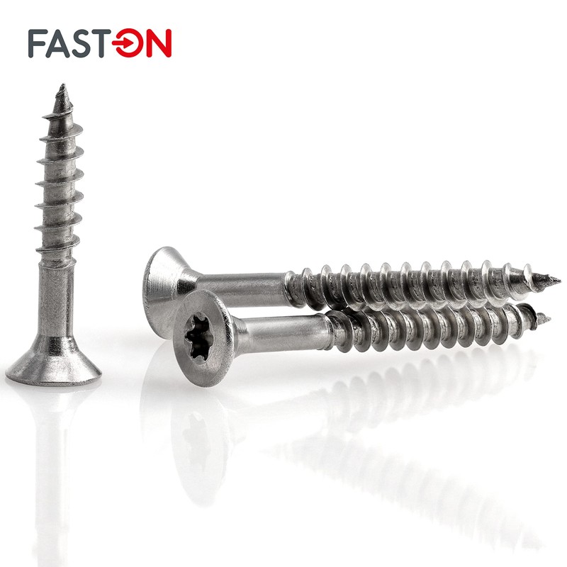Chipboard Screws 4 x 80 mm Wood Screws Torx Screws