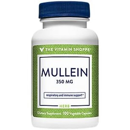 Mullein - Respiratory & Immune Support - 350mg (100 Capsules)