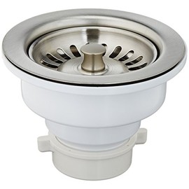 Mountain Plumbing 300BRS 3-1/2-Inch Kitchen Strainer, Brushed Stainless