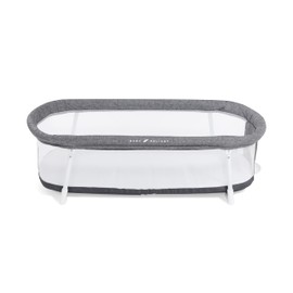 Baby Delight Snuggle Nest Bassinet, Portable Baby Bed, for Infants 0 – 5 Months, Charcoal Tweed