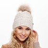 EliMeli® 16517 Women's Winter Hat Warm Knitted Hat with Bobble