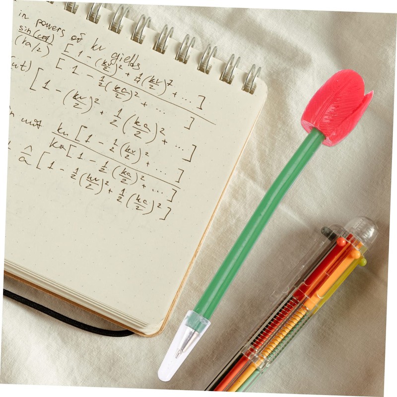 Operitacx Cute Ballpoint Pens Ink Flower Pens Tulip for Office