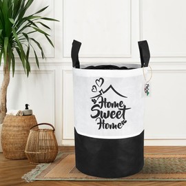 Palm Design Katlanabilir Çamaşır Sepeti - Katlanır Çamaşır Sepeti - Oyuncak Sepeti (Renkli)