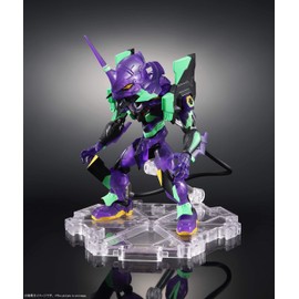 NXEDGE STYLE Neon Genesis Evangelion EVA-01 Production Model (EVA Unit), About 3.9inches (100mm), ABS & PVC Pre-painted Movable Action Figure