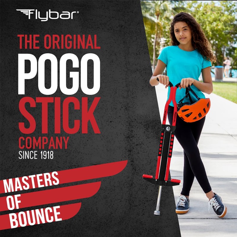 Flybar Master Pogo Stick for Kids Ages 9+, 80–160 lbs