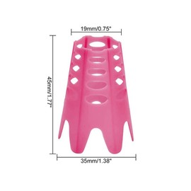 MiOYOOW 10 Pieces Golf Tees Plastic Golf Simulator Tees Portable Golf Training Tees for Indoor and Outdoor Practice