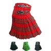 AAR Mens Scottish Tartan Kilt - 13oz Highland Casual Kilt