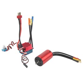 2845 2800KV Waterproof Brushless Motor and ESC Set CNC Machining Multiple Protection Brushless Motor with 35A ESC Kit