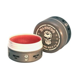 Bandido Aqua Hair Wax No. 1-8 Matt Fibre Hair Wax Hair Styling Wax Men's Hair Gel 150 ml Gel Wax (3 x 150 ml, No. 6)