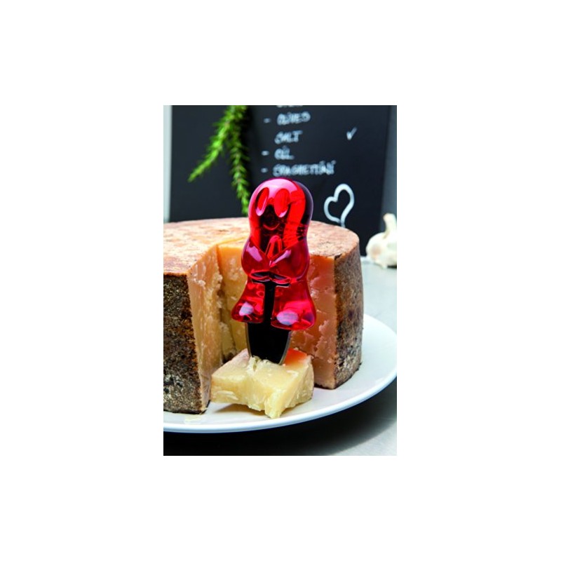 Parmesanbrecher ROBERTO transparent rot K6