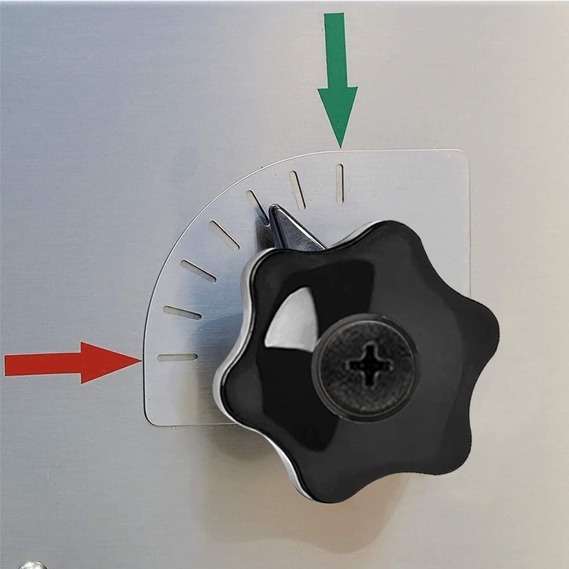 FYting Star Grip Nut M10, 10 Pieces Knurled Nut M10