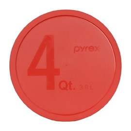 Pyrex - Red 4 Quart Storage Mixing Bowl Lid 326-PC