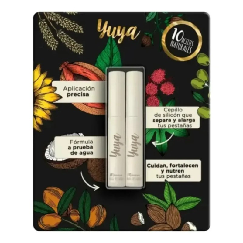 Rostro - Máscara Para Pestañas Yuya 10 Aceites 2 Pzs