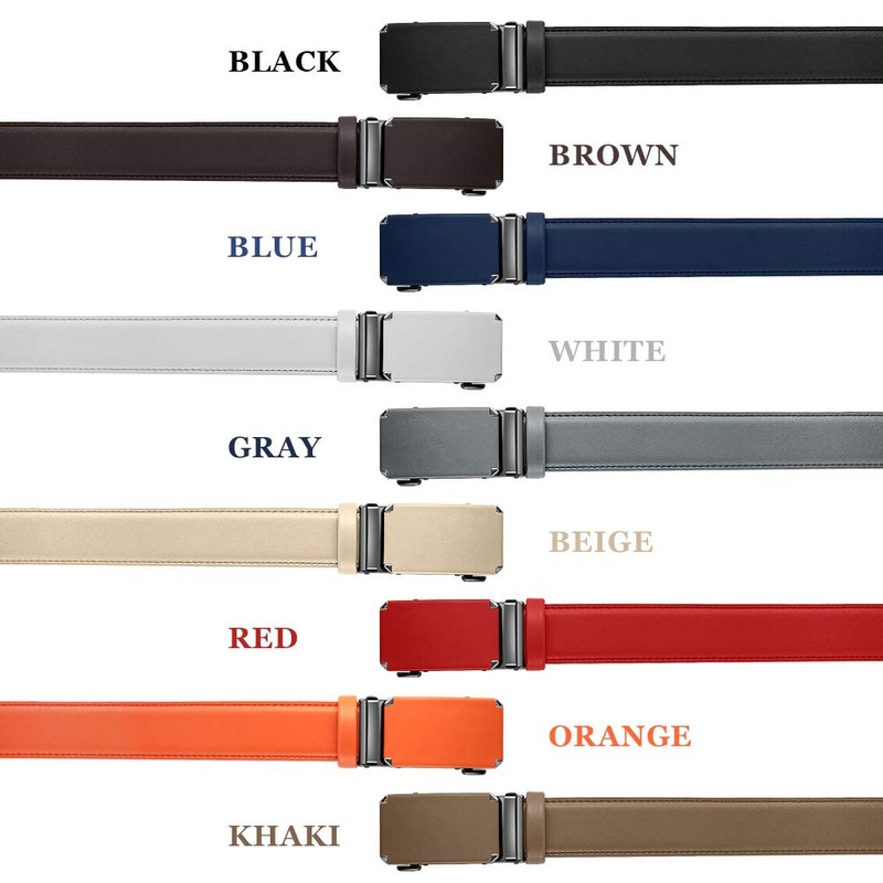 DOOPAI Belt Men, 057 Red Men Belt