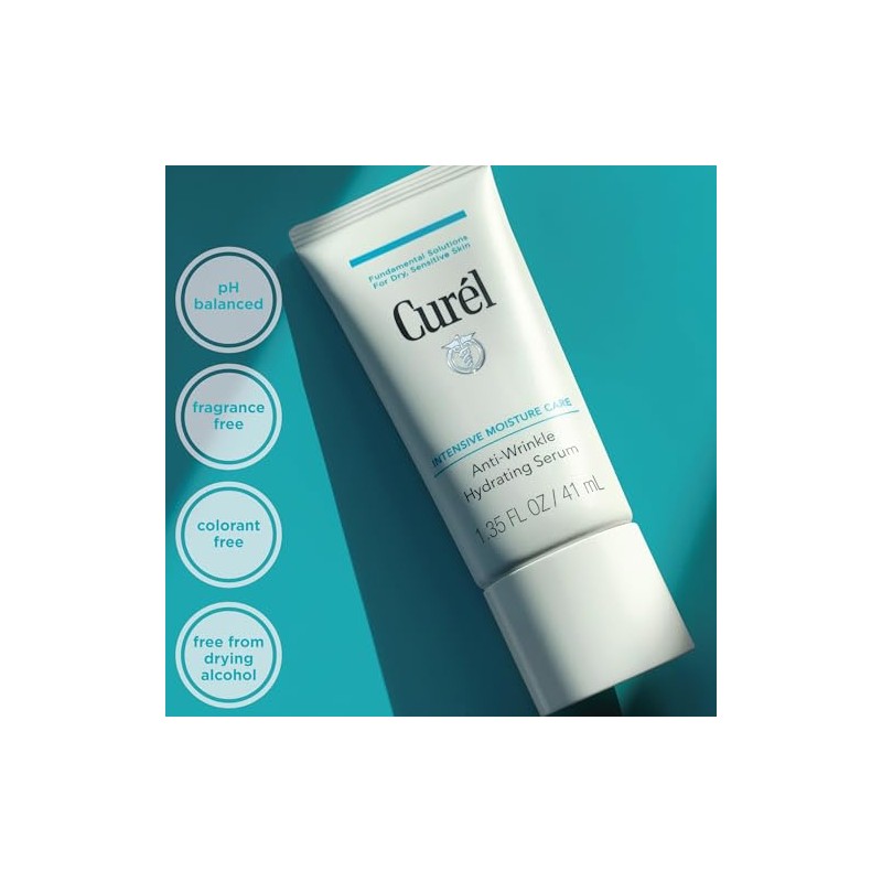 Curél Anti-Wrinkle Hydrating Serum for Dry, Sensitive Skin