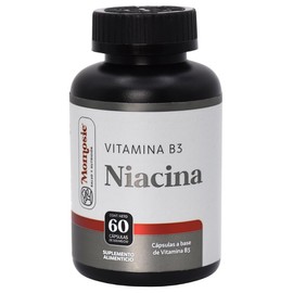 Niacina 500 mg | Vitamina B3 | 60 Cápsulas | Suplemento de Origen Natural | Opción Diaria para tu Estilo de Vida | Sin Aditivos ni Conservadores