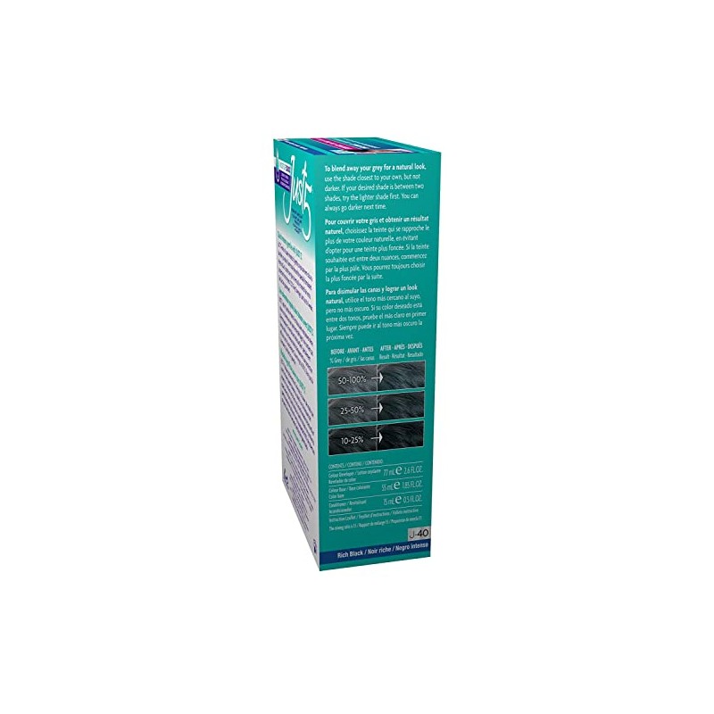 Just 5 Color Rich Black J-40 (3 Pack)