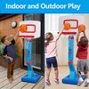 Toddler Basketball Hoop Height Adjustable Kids Basketball Hoop for Indoor