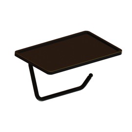 Design House Millbridge Bath Accessories, Toilet Paper Holder with Shelf, Oil Rubbed Bronze