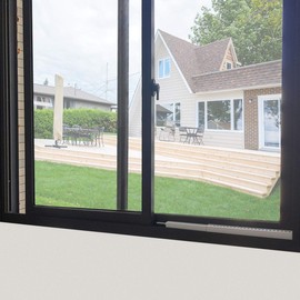 Jeacent Adjustable Window Security Bar, Patio Door Lock - Sturdy Steel, Extends from 15 1/2" to 29 1/2"