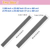 EOHMAK Car Door Sill Protector with Bling Rhinestones 2PCS Edge