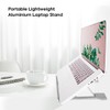 Deflecto Portable Lightweight Aluminium Laptop Stand suitable for laptops up
