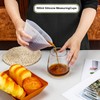 2 Pieces Large Silicone Measuring Cups 500ml Large Resin Mixing